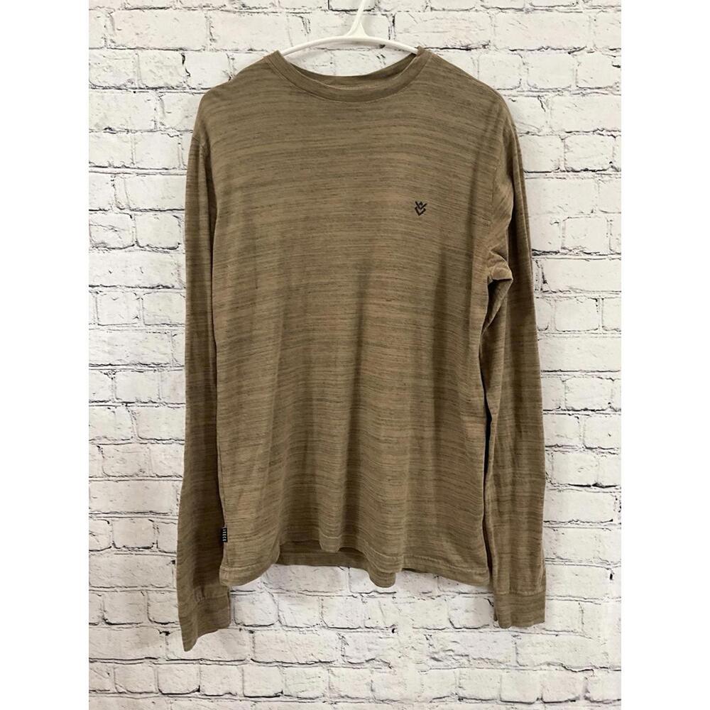 Veece Long Sleeve Shirt Men’s Small Brown